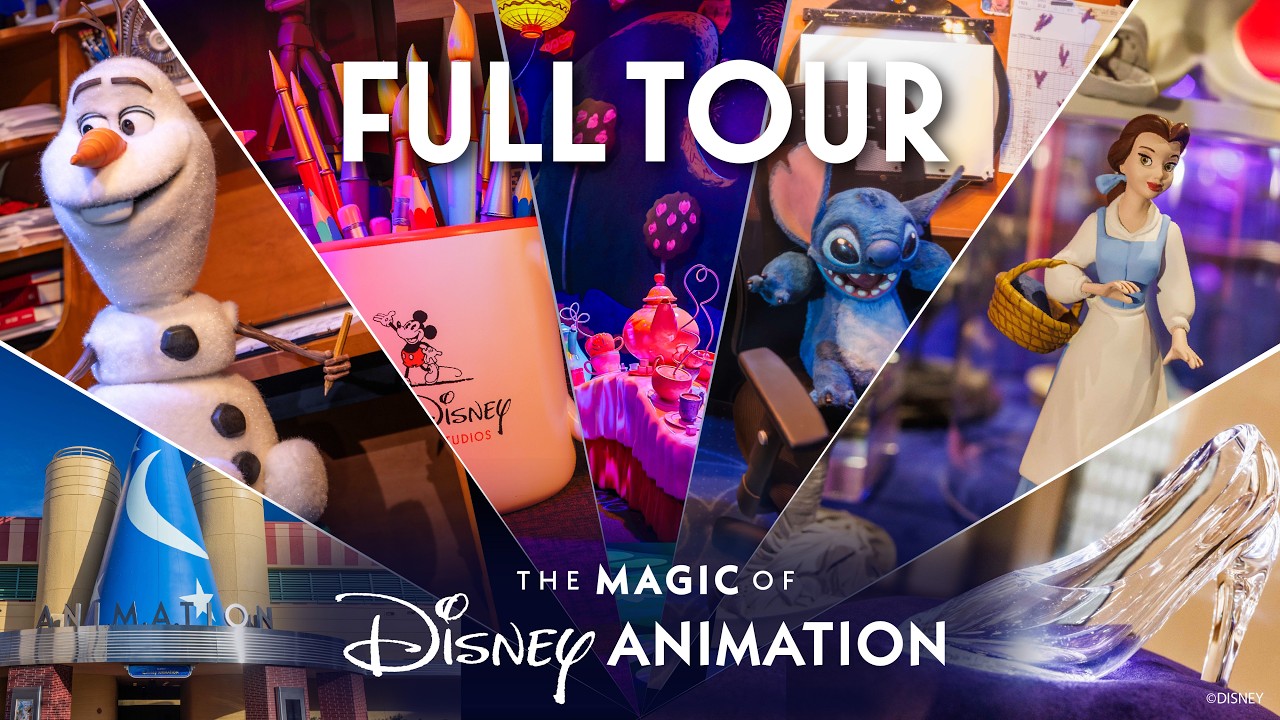 FIRST LOOK! Magic of Disney Animation FULL POV Tour | Disney's Hollywood Studios