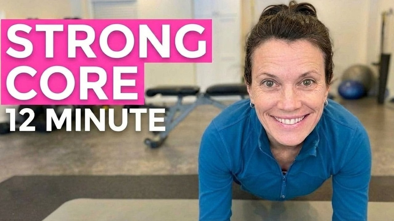 12 Minute Core Workout for Pelvic Floor Support
