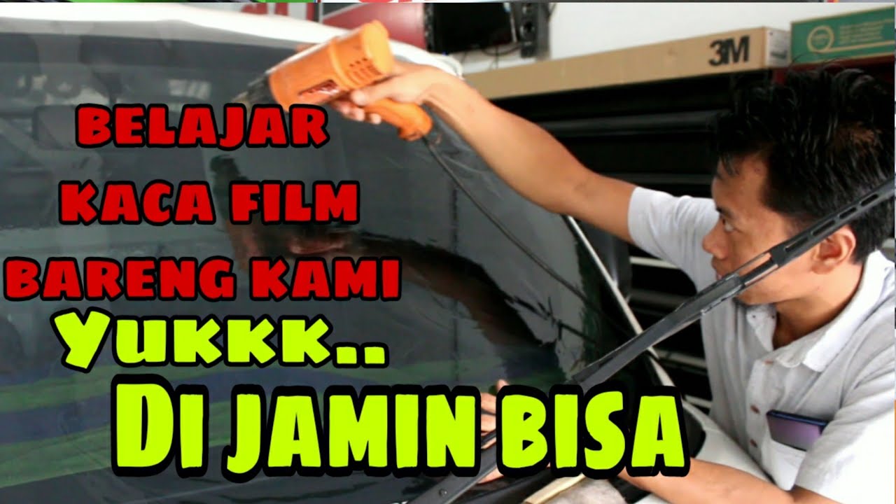 CARA PASANG KACA FILM || KACA DEPAN GRANDMAX