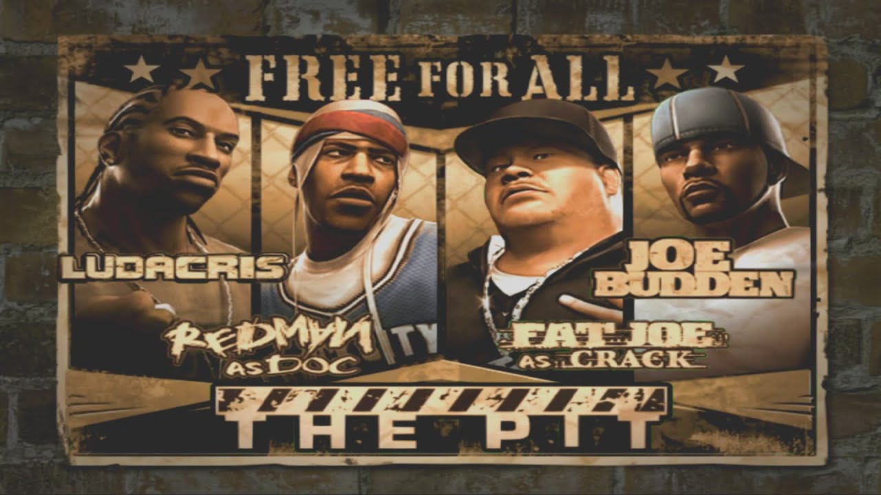 Def Jam FFNY - Free for All: Ludacris vs. Doc vs Crack vs Joe Budden @The Pit (Hard)