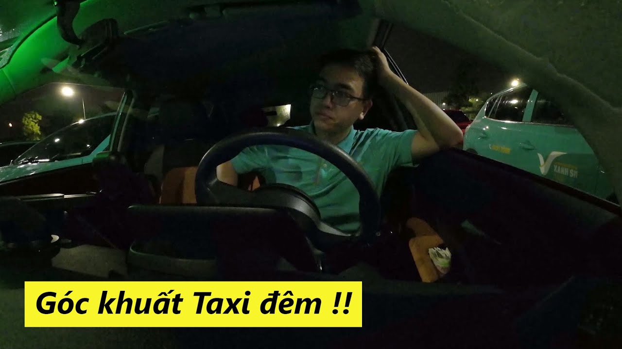 Nhịp sống taxi đêm - xếp hàng chờ sạc !!!