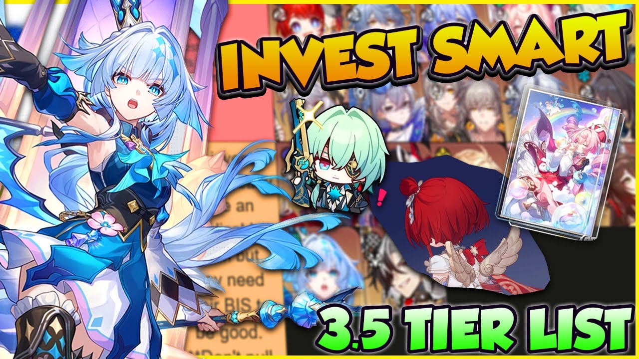 HSR 3.5 CHARACTERS + LIGHTCONES + EARLY EIDOLON TIER LIST (PULL RIGHT) | March 8th