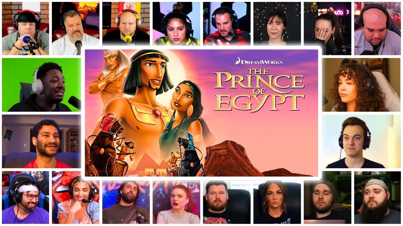 The Prince of Egypt (1998) - MOVIE Reaction Mashup!