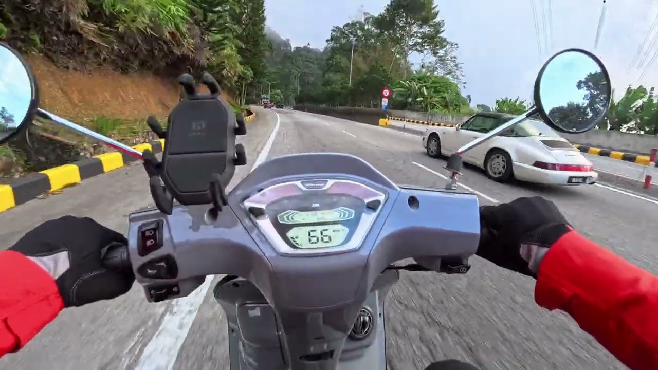 SYM Tuscany ride to Genting