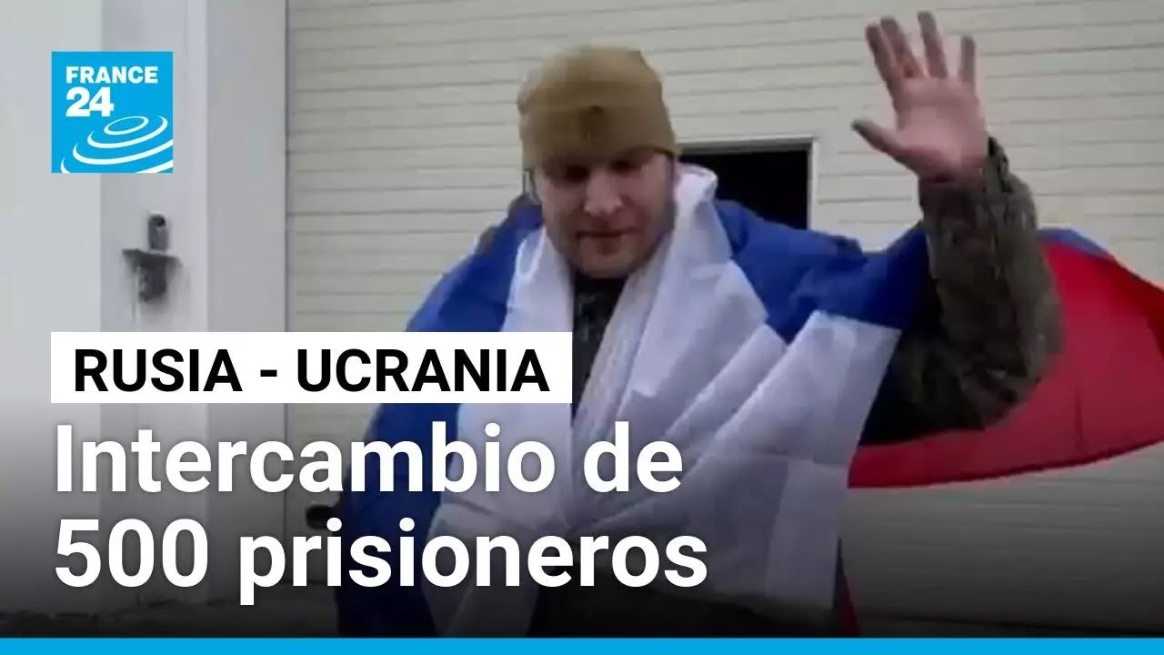 Intercambio de prisioneros entre Rusia y Ucrania mientras siguen estancadas las negociaciones de paz