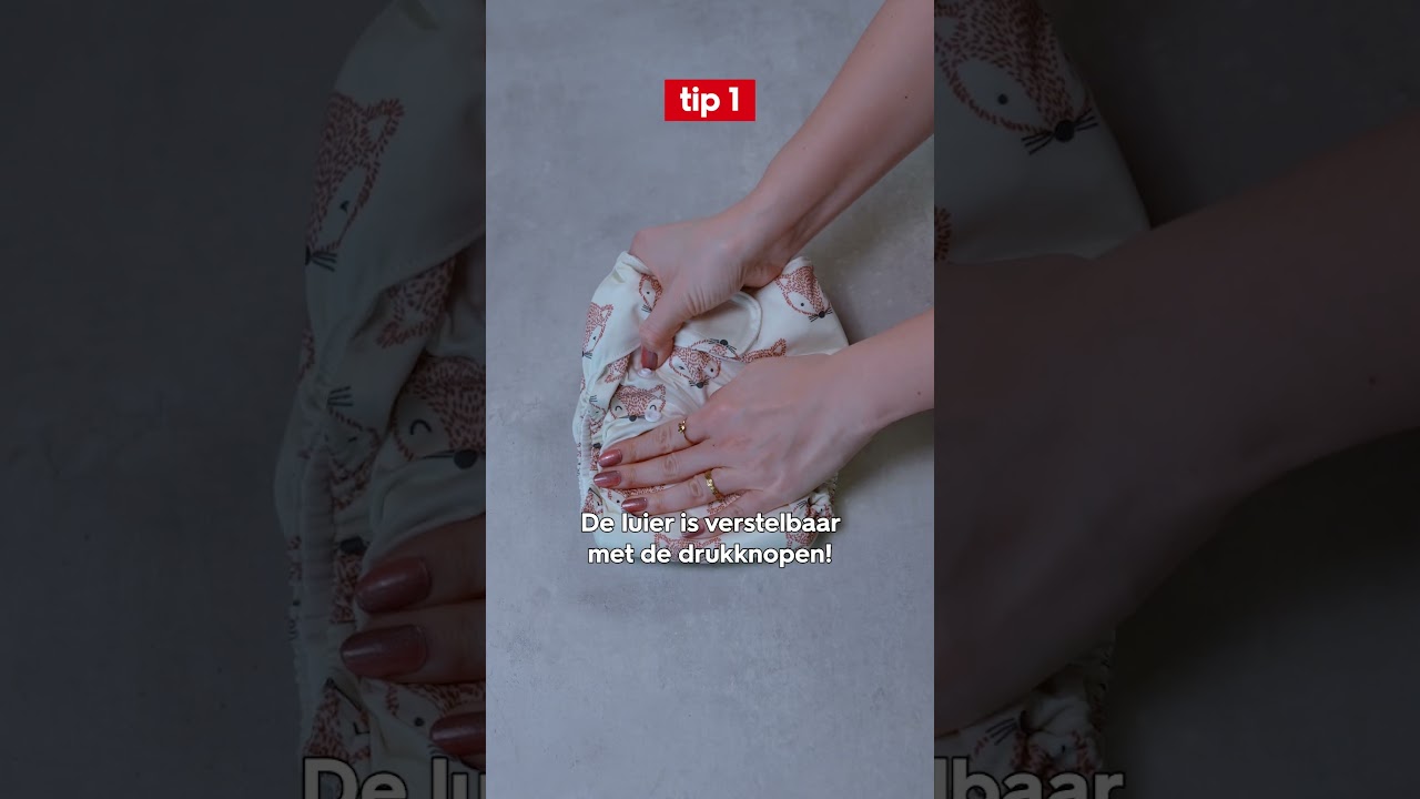 Hoe werkt een wasbare luier van HEMA?