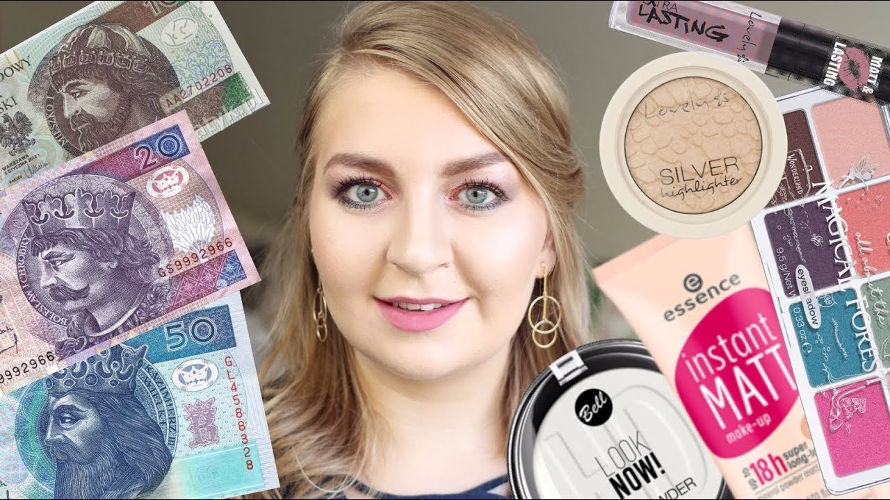 MAKIJAŻ NAJTAŃSZYMI KOSMETYKAMI Z DROGERII ♡ TEST NA ŻYWO ♡ MAKIJAŻ ZA 100 ZŁ