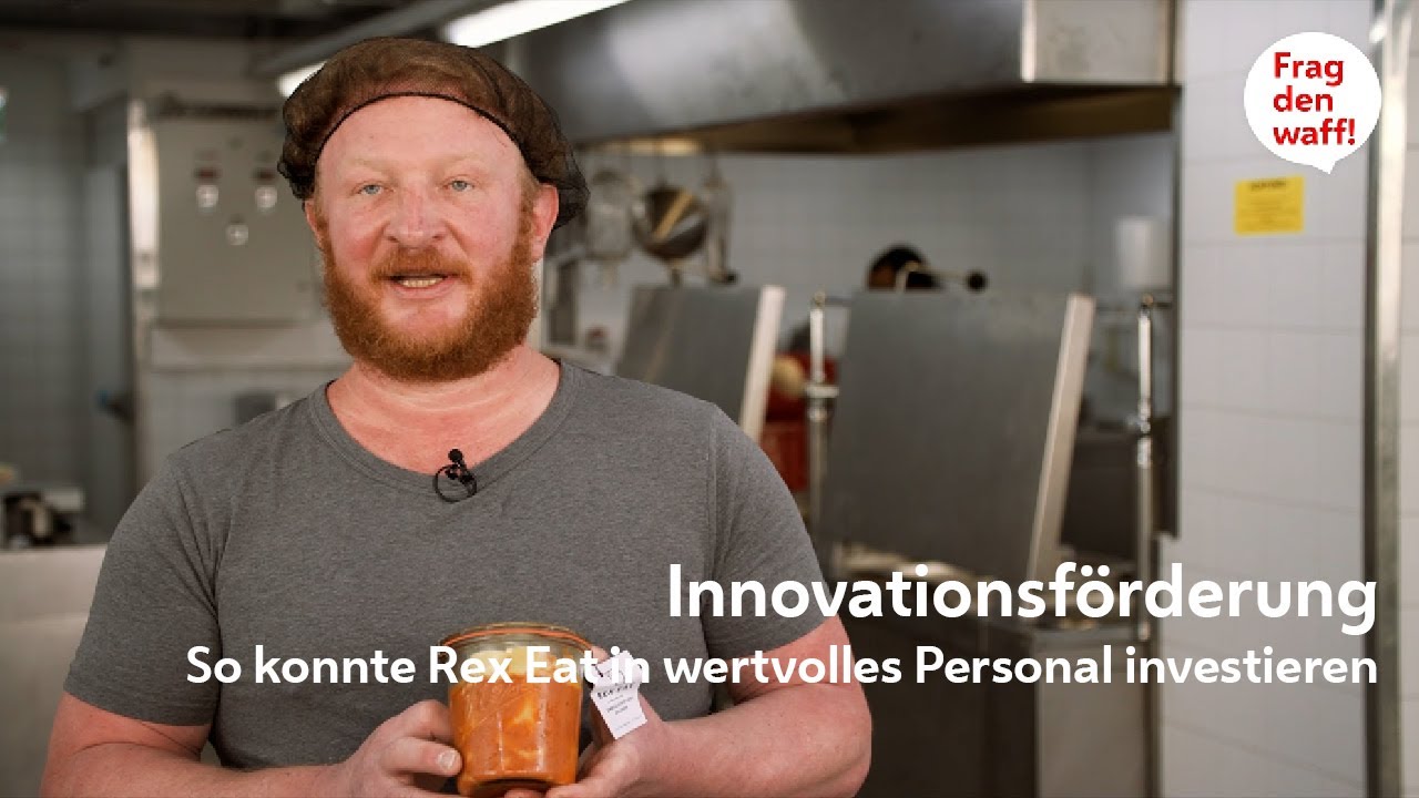 Innovationsf&ouml;rderung f&uuml;r Unternehmen - Rex Eat