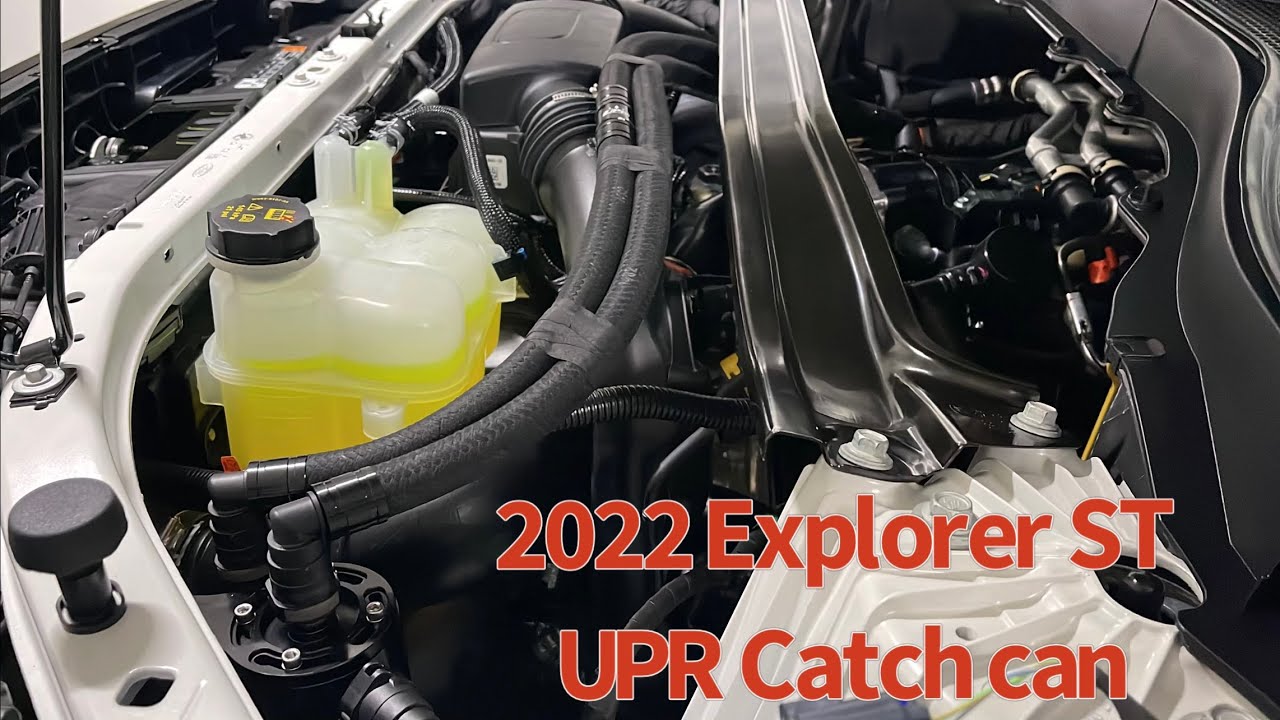 UPR Dual Valve Catch Can install (new style) on my 2022 Ford Explorer ST.  #howto  #upr #explorerst