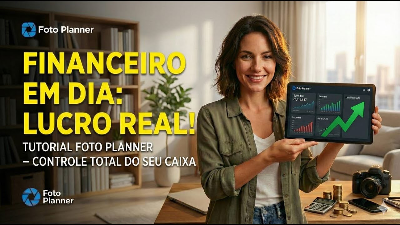 Controle Financeiro para Fotógrafos: Como ver seu lucro rela no Foto Planner