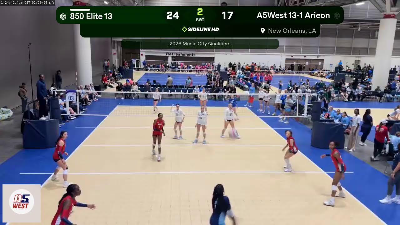 A5West 13-1 Arieon @ 850 Elite 13 (2026.02.20)