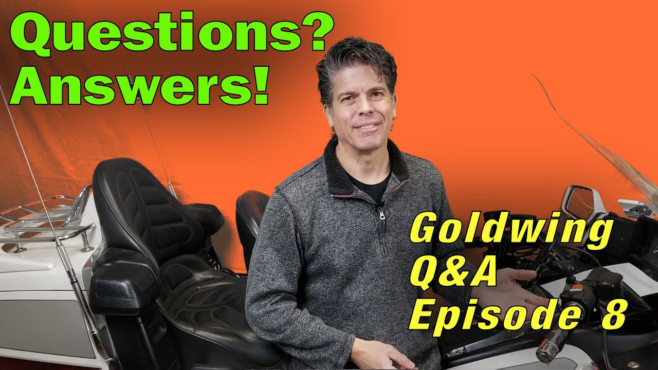 Goldwing Q&A Episode 8: Soft Forks, Melted Dashboard, Battery Malfunction