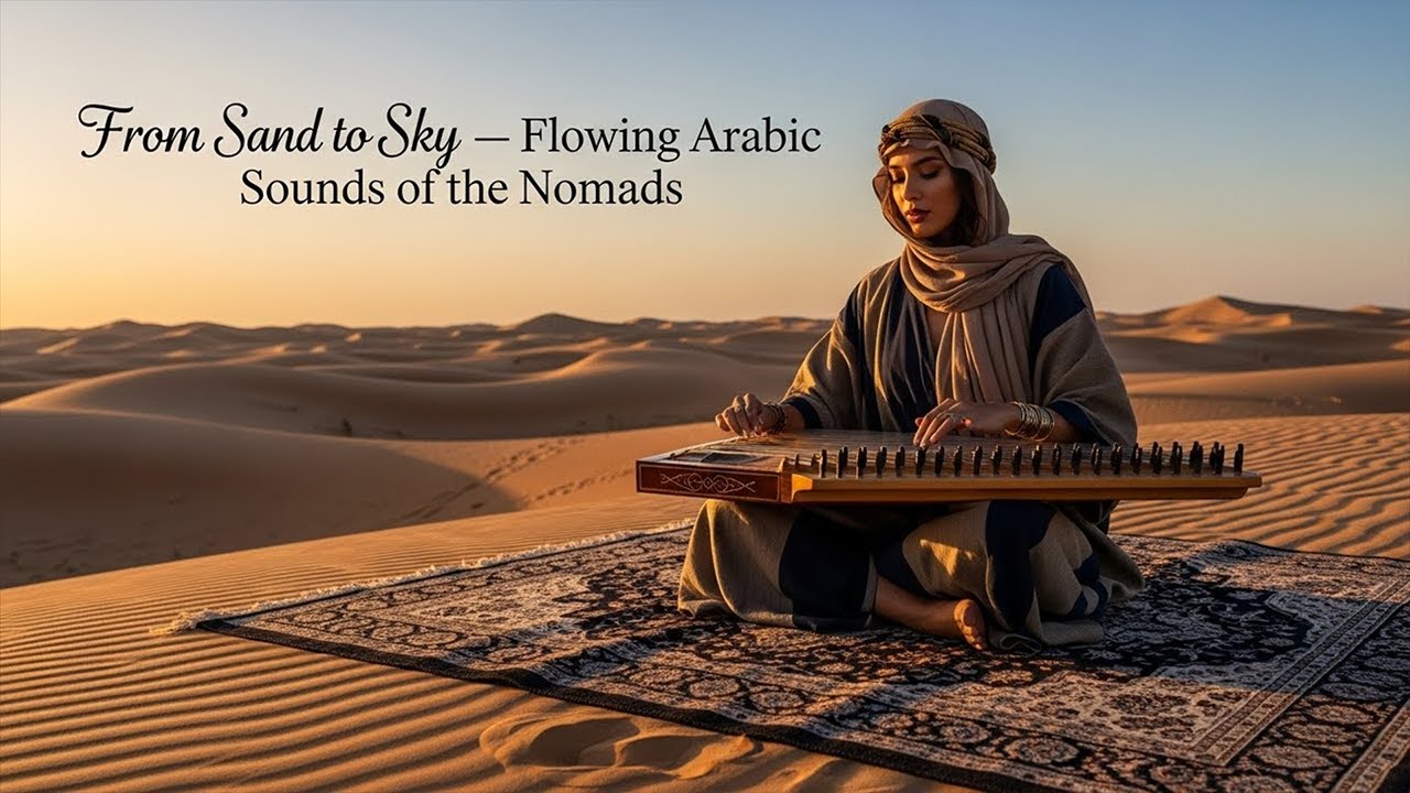 Soulful Waves of Arabic Deep House: Zhongruan, Violin, Piano & Darbuka