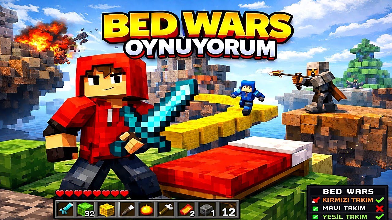 Bed Wars Oynuyorum #1
