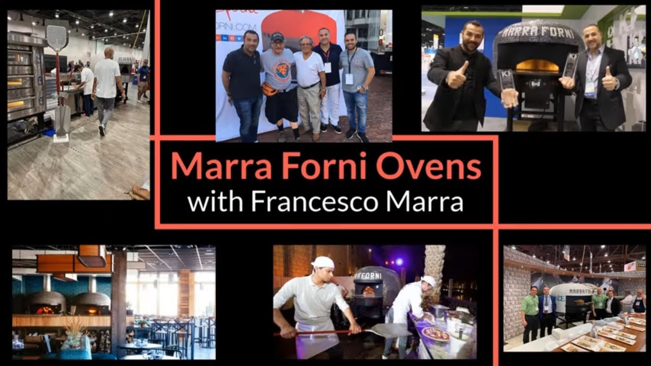 Marra Forni Ovens, Pizza University with Francesco Marra at Pizza Expo
