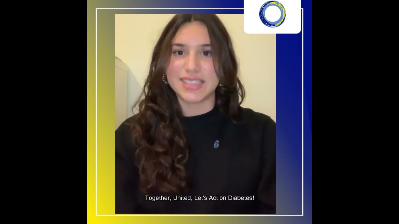Mariana Maninana's message on the anniversary of the EU Parliament Resolution on Diabetes