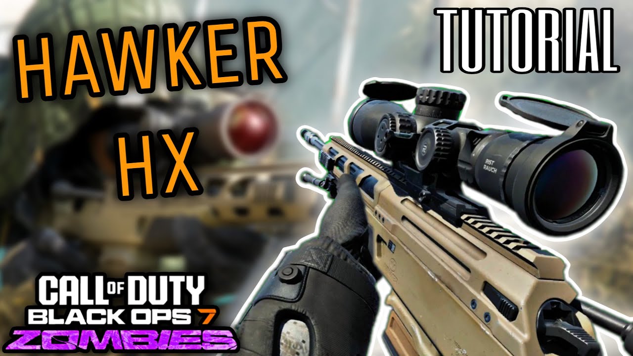 HOW TO UNLOCK THE "HAWKER HX" IN ZOMBIES GUIDE (Black Ops 7 Quantum Exchange Event)