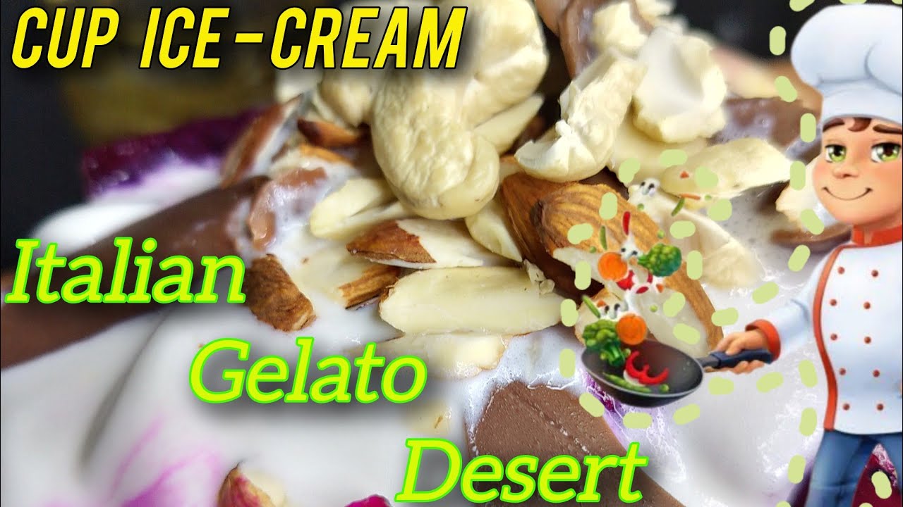Cup Ice-Cream GudBud special | Gelato Dragon Fruit Italian Style GudBud icecream making cooking 