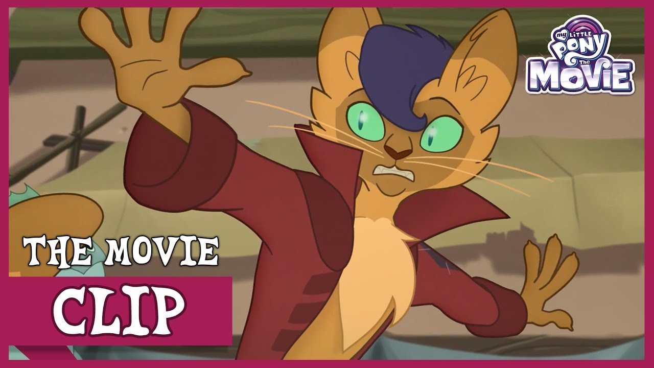 The Mane 6 Meets Capper In Klugetown | My Little Pony: The Movie [Full HD]