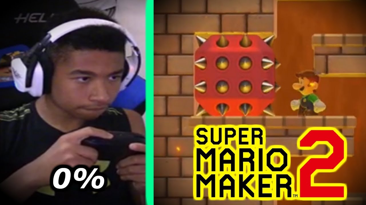 I beat a Level With a 0% Clear Rate! (SMM2 Gameplay)
