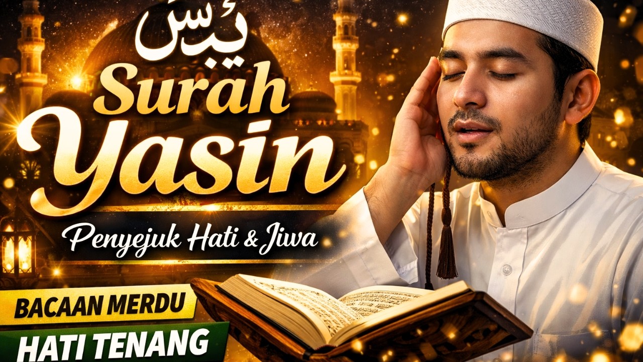 Surah Yasin Merdu Full Ayat | Bacaan Al-Qur’an Penenang Hati dan Pikiran