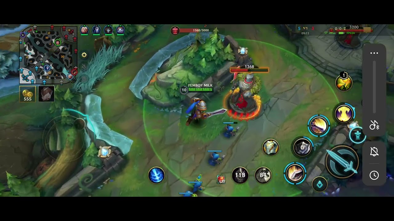 Wild Rift-Garen mid