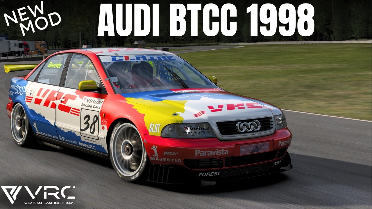 New AUDI A4 BTCC Mod for Assetto Corsa | VRC Auriel 4 TOURER