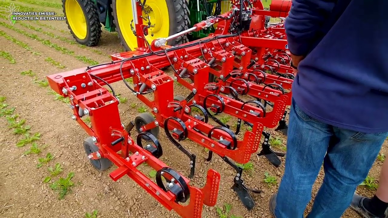 Innovaties emissiereductie in bietenteelt - mechanische onkruidbestrijding | Cosun Beet Company