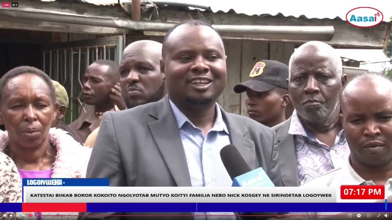 Bomet residents mourns Nicholas Kosgey, Photographer killed in Helicopter crash.