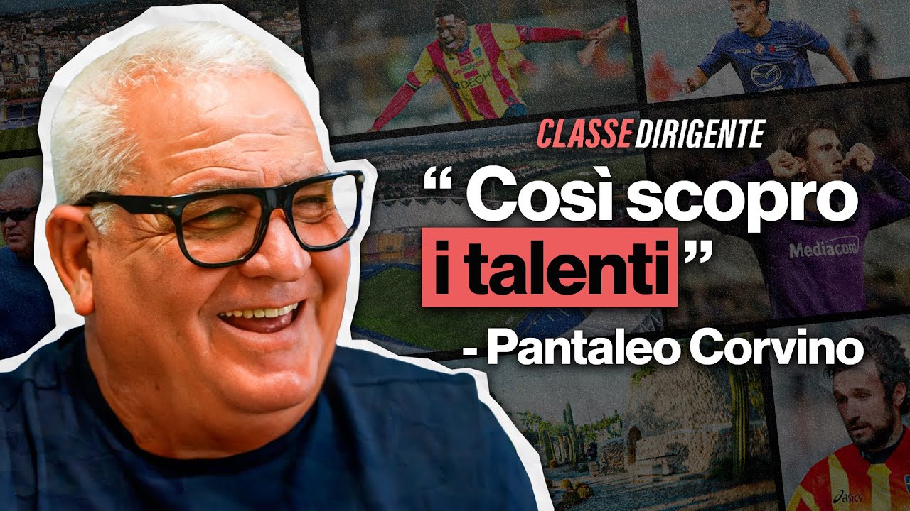 Pantaleo CORVINO: il trullo-ufficio, CAMARDA e i segreti del MERCATO | Classe dirigente