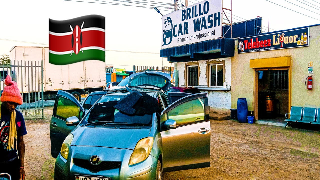 The BEST CAR WASH in KENYA AFRICA !!!
