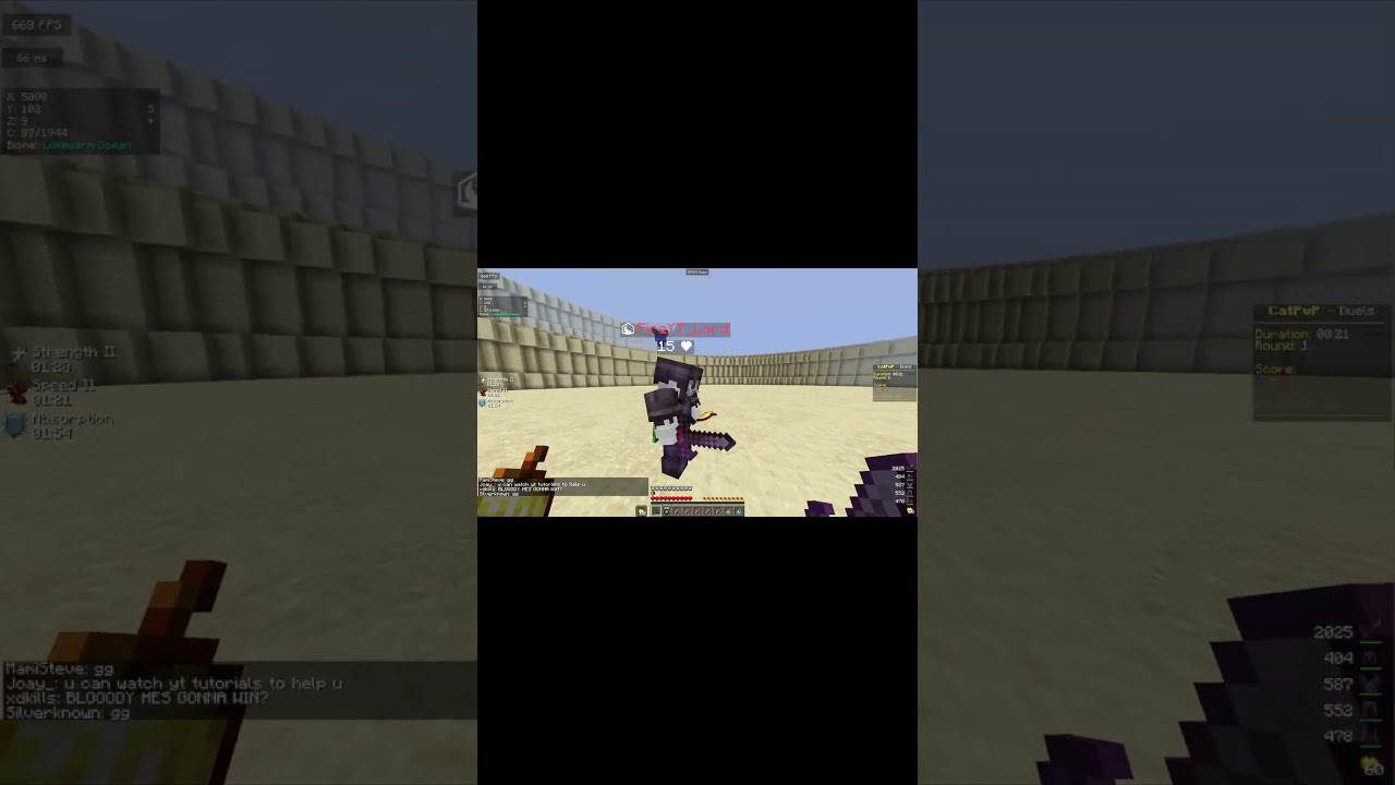 BEST HT4 MINECRAFT NETHPOT PVP |  #minecraft #pvp #livinglegend #hypixel #montage #memes #gaming