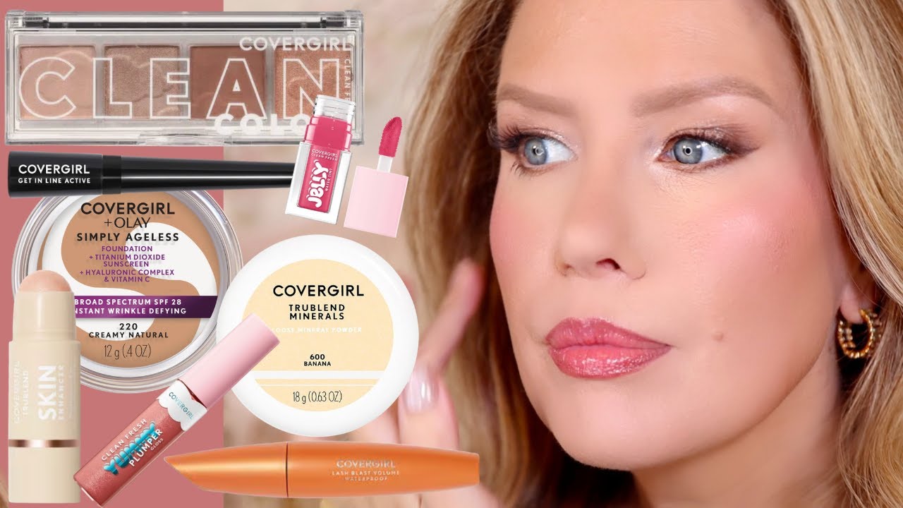 Full Face of COVERGIRL Cosmetics (I&rsquo;m still not over how good this came out!!)