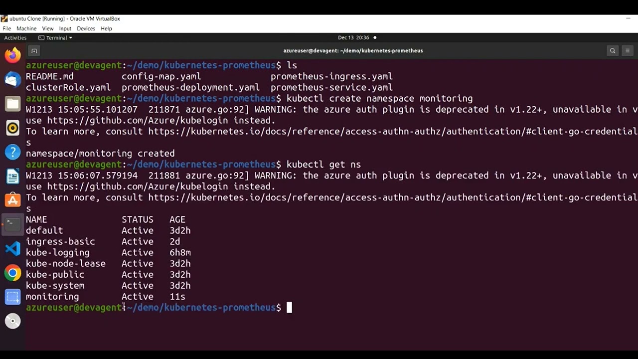 Prometheus Grafana AlertManager Monitoring setup on kubernetes, aks  in english, kubernetes tutorial