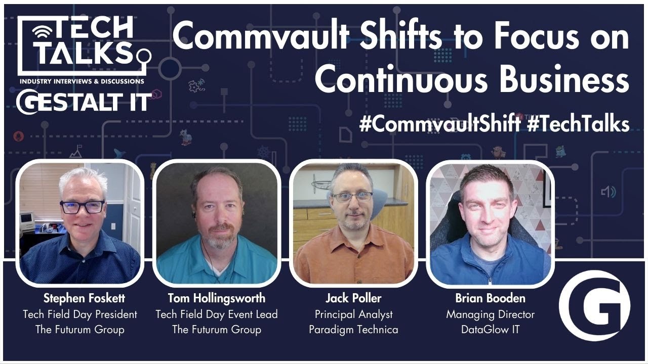 Commvault Shifts to Focus on Continuous Business