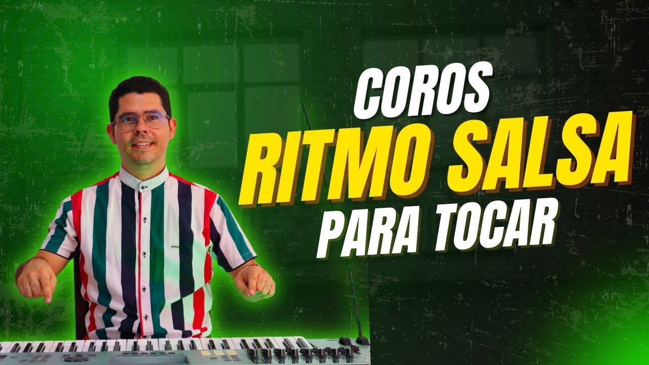 COROS PARA TOCAR EN LA IGLESIA RITMO SALSA PIANO ( USAR 🎧 ) #piano #ritmo #salsa