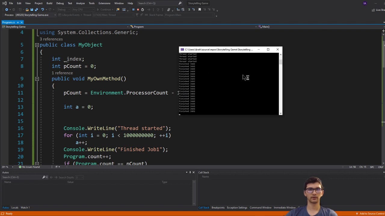 How to Work Over Multiple Threads (Multithreading in C#)
