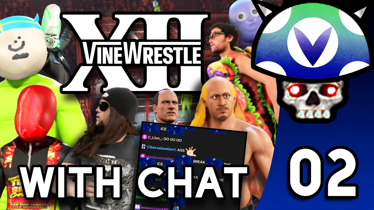 [Vinesauce] Joel - Vinewrestle XII 2026 WITH CHAT ( Part 2 )