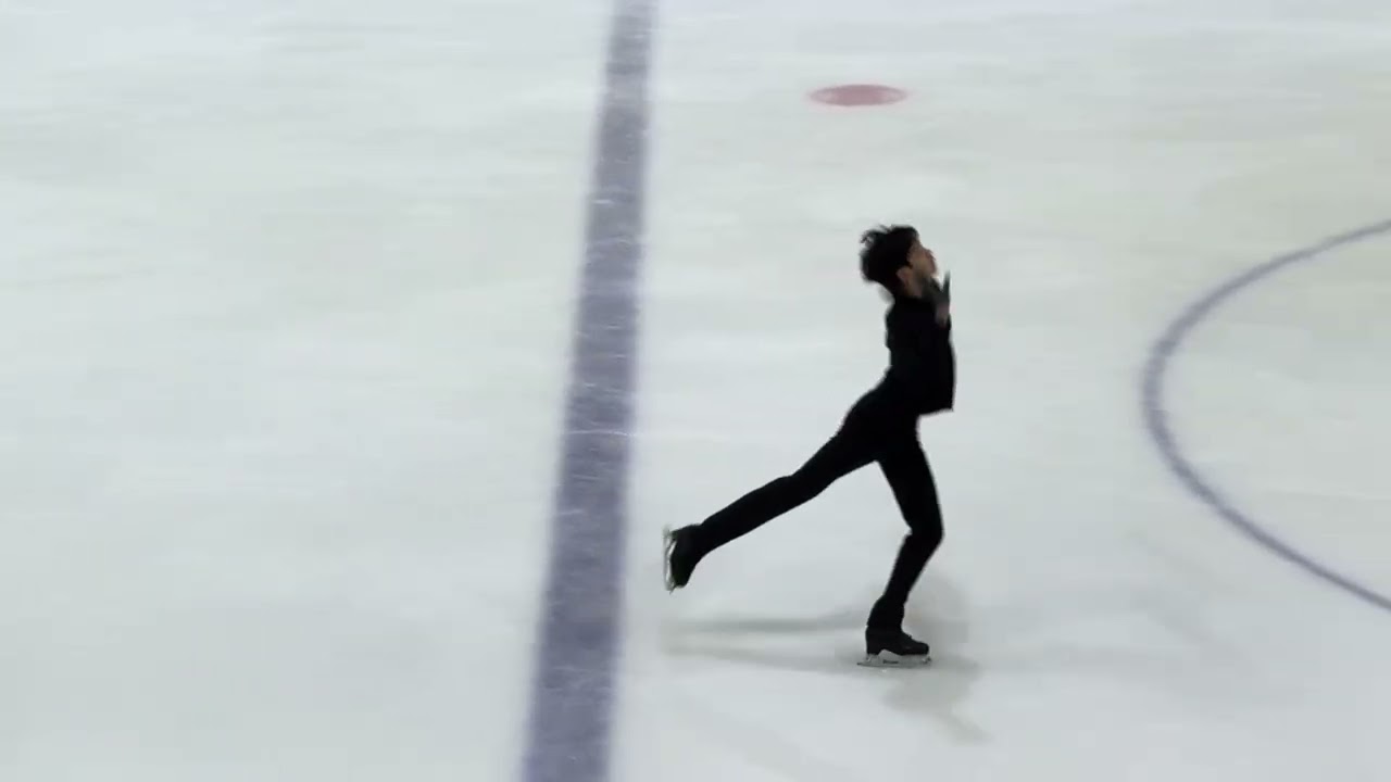 2026 Junior Worlds Jaekeun Lee KOR free program practice Tallinn, EST 05/03/2026