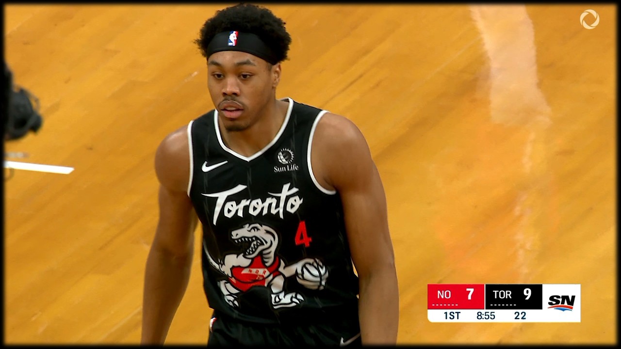 Scottie Barnes Dunks & Posterizes Yves Missi 😮&zwj;💨😮&zwj;💨