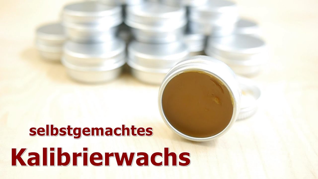 Selbstgemachtes Kalibrierwachs
