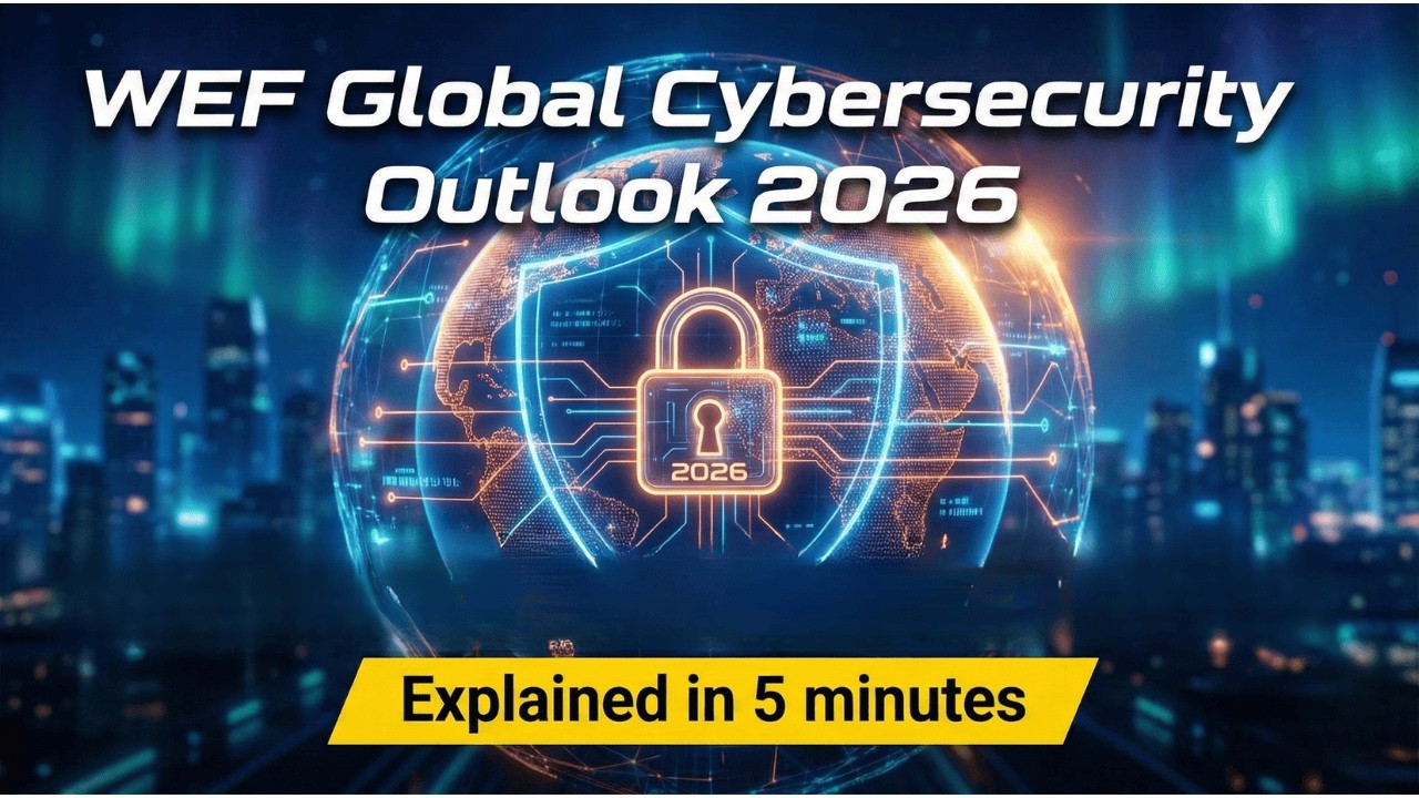WEF Global Cybersecurity Outlook 2026 | Explained in 5 Minutes! #cybersecurity #wef26