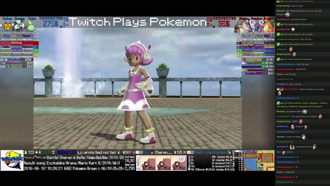Twitch Plays Pok&eacute;mon Battle Revolution - Match #46743