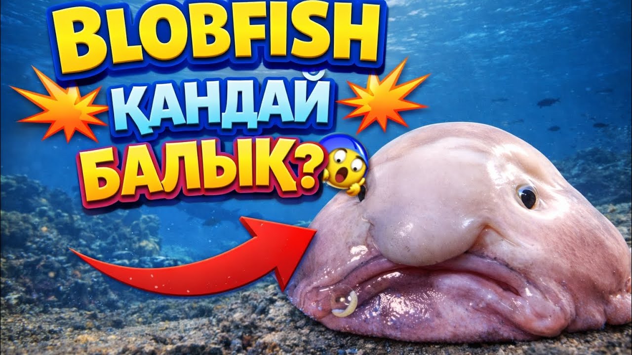 Терең теңіздің құпиясы: Blobfish қандай балық?