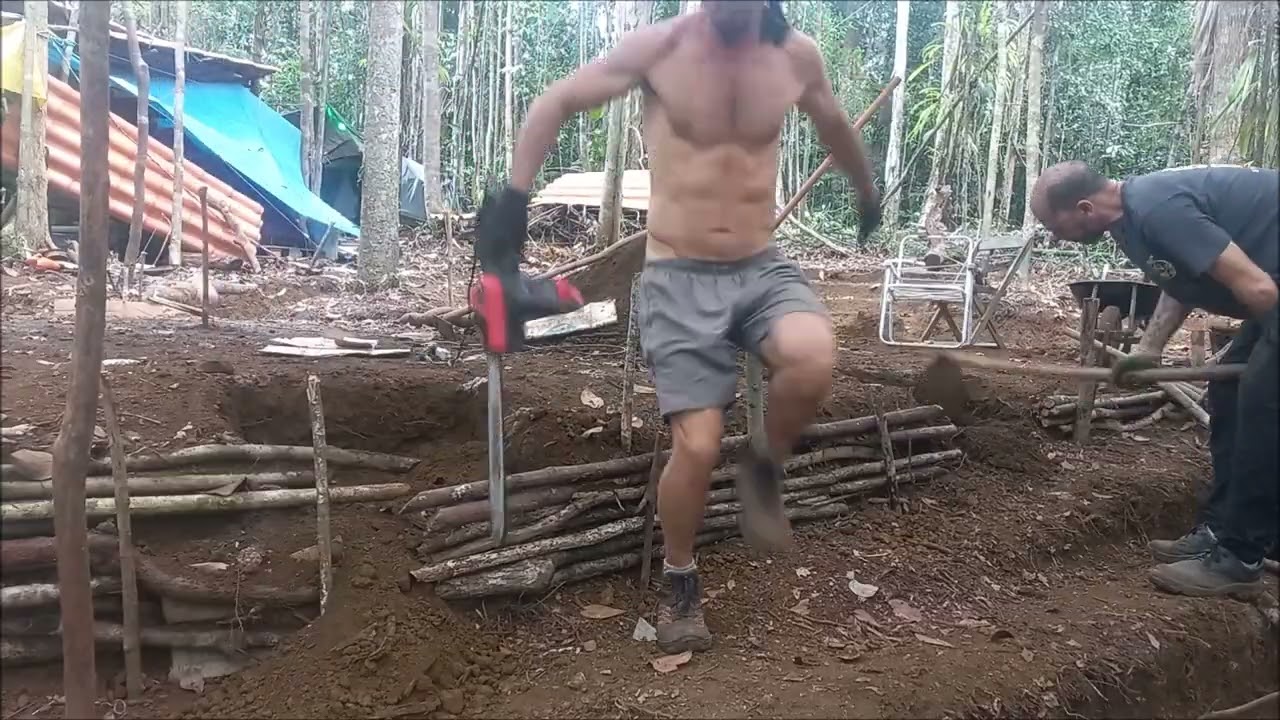 45 - CAVANDO E PREPARANDO CAIXARIAS PARA SAPATAS