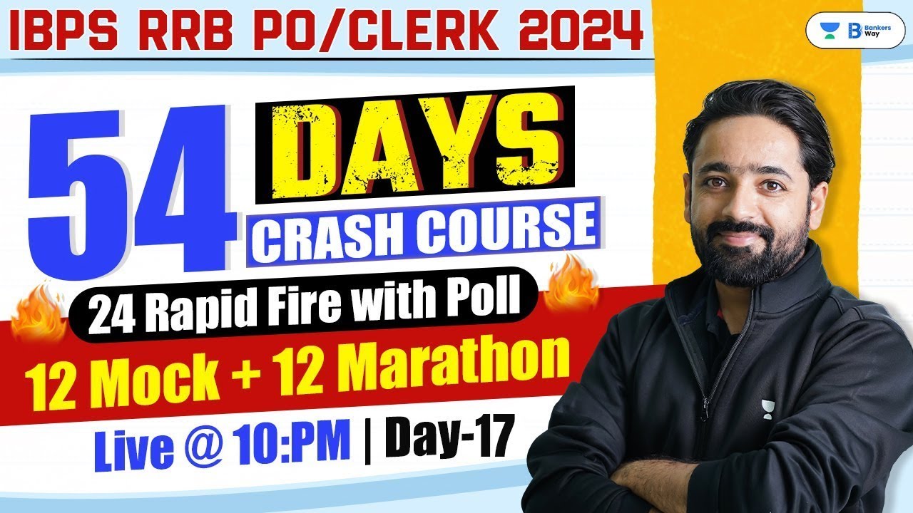 IBPS RRB PO/Clerk 2024 | 54 Days Reasoning Crash Course | Day 17 | Puzzle By Puneet Sir