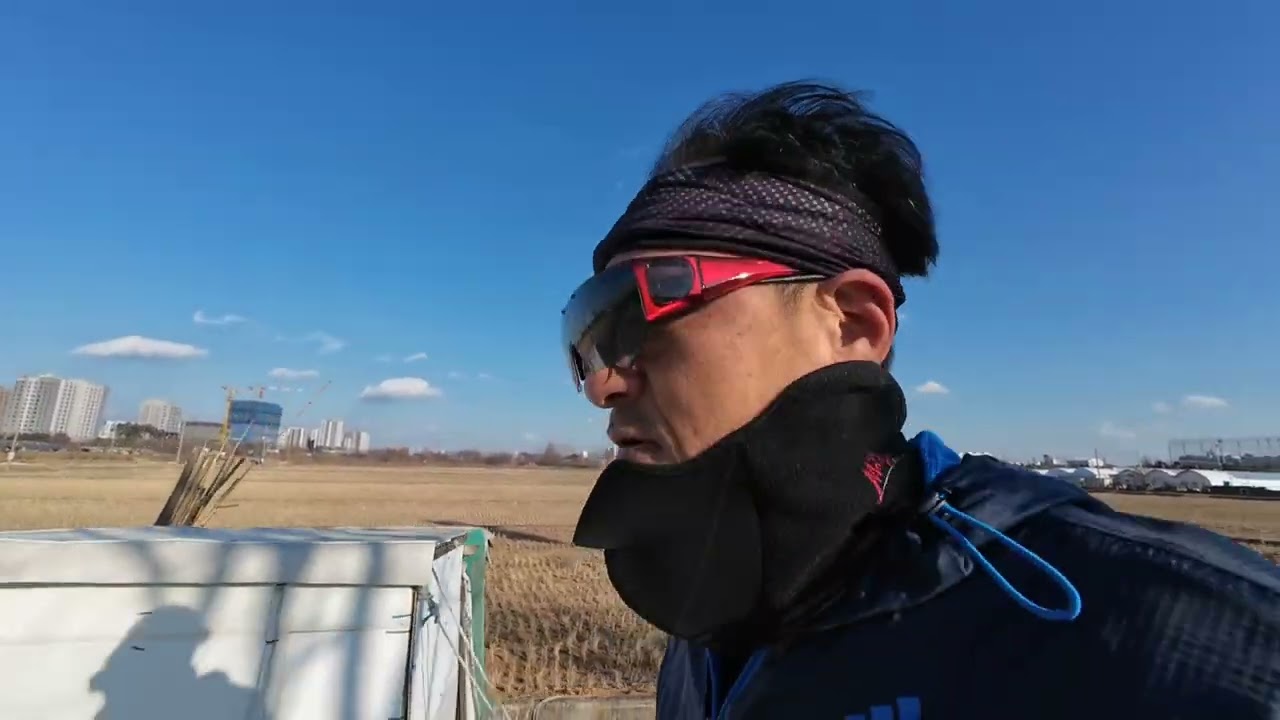 혹한속 10K 완성~ 20K DNF~#마라톤 #marathon  #running  #countryroad #dnf #시골길 #러닝 #extremecold