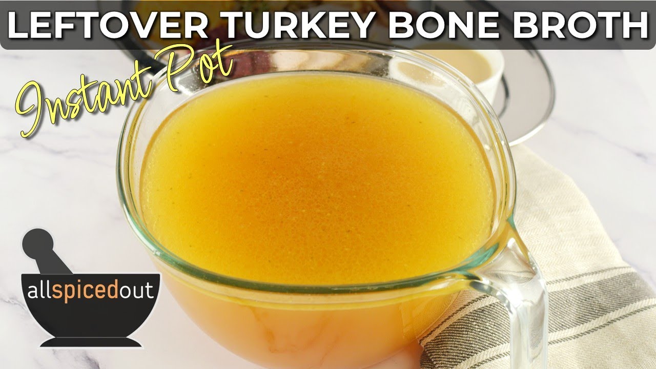 How to Make Instant Pot Turkey Bone Broth - Recipe Explained
