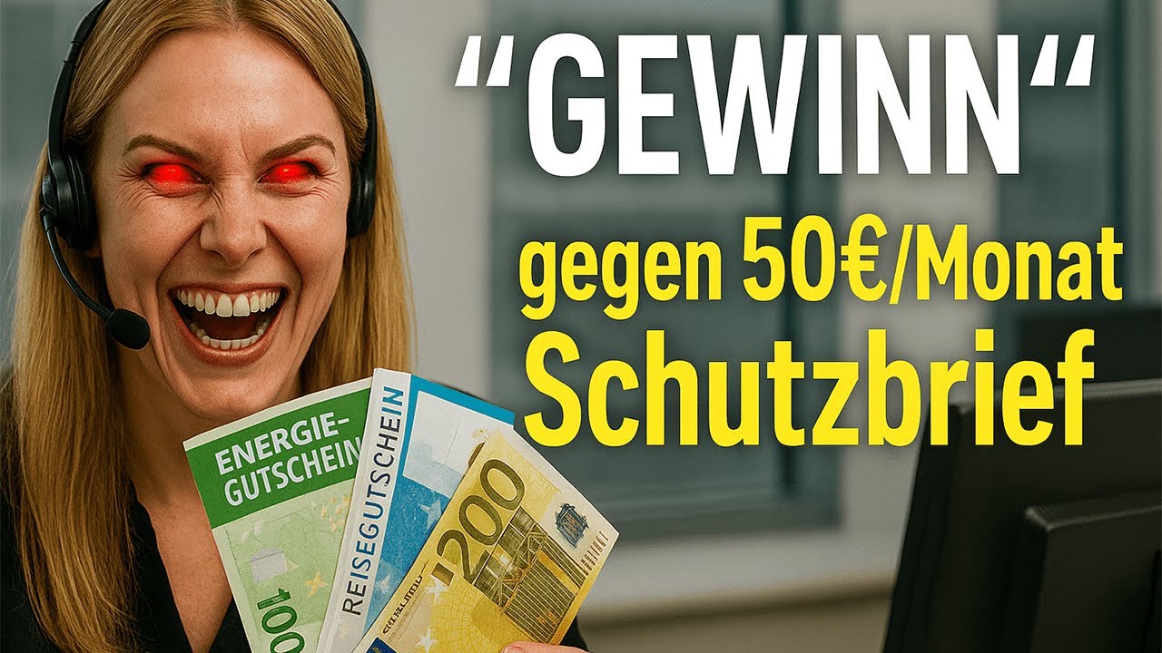 Telefonbetrug: 400€ „Gewinn“ gegen 50€ im Monat Schutzbrief