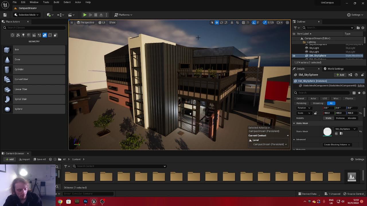 UE5 - Project.Campus WIP Short Stream